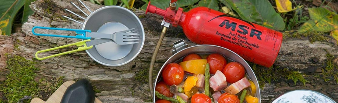 Toute la vaisselle trekking pour un bivouac nomade et léger